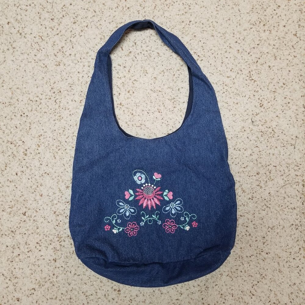 Northern Reflections Denim Shoulder Bag